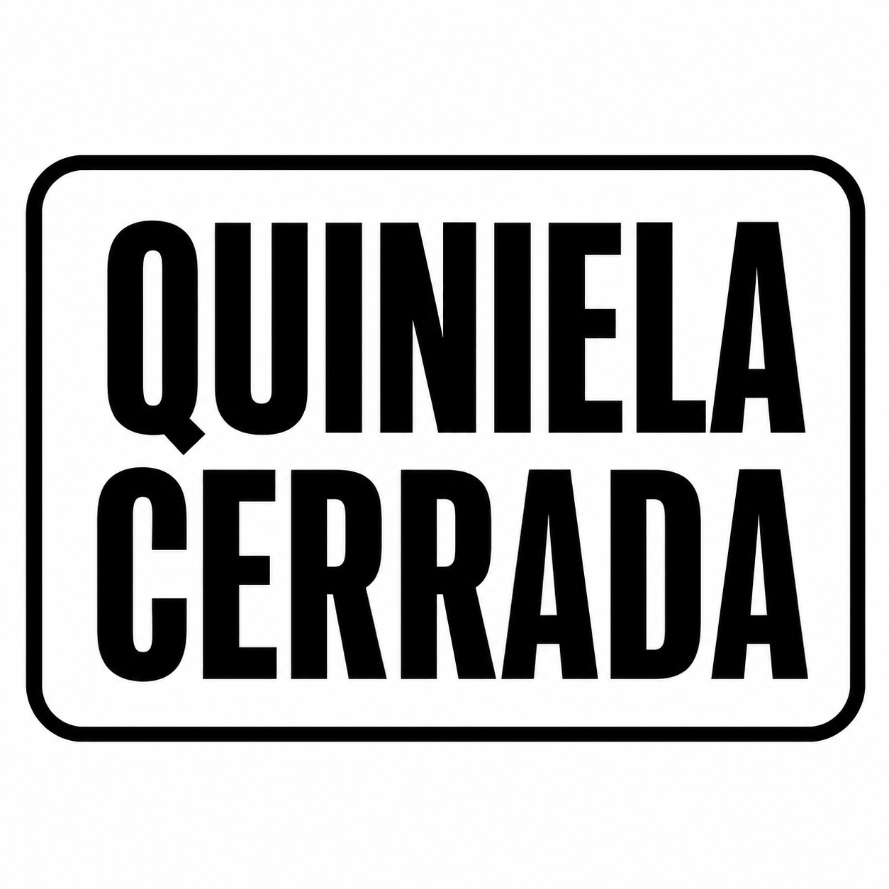 Quiniela cerrada
